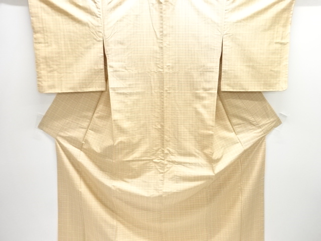 Japanese Kimono / Tsumugi Omeshi Silk